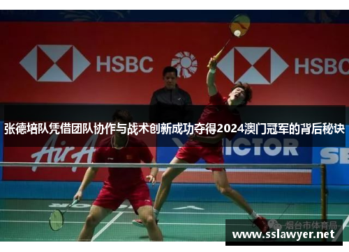 张德培队凭借团队协作与战术创新成功夺得2024澳门冠军的背后秘诀 张德培队凭借团队协作与战术创新成功夺得2024澳门冠军的背后秘诀